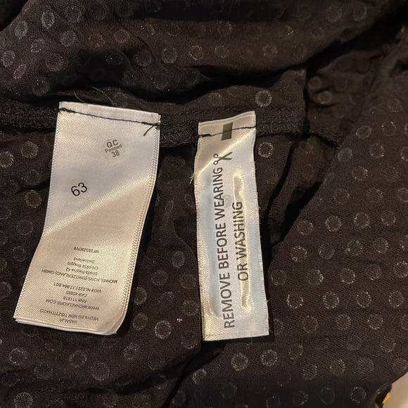 Michael Kors Black Jersey Knit Metallic Studded Sleeveless Midi Dress XS - Picture 4 of 8